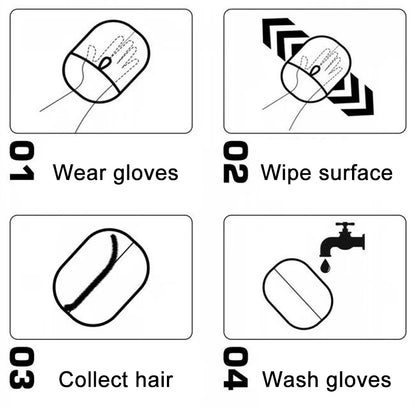 PawClean Deshedding Glove | Dog & Cat Hair Remover Brush