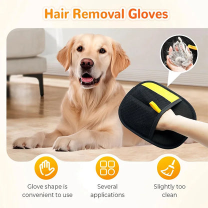 PawClean Deshedding Glove | Dog & Cat Hair Remover Brush