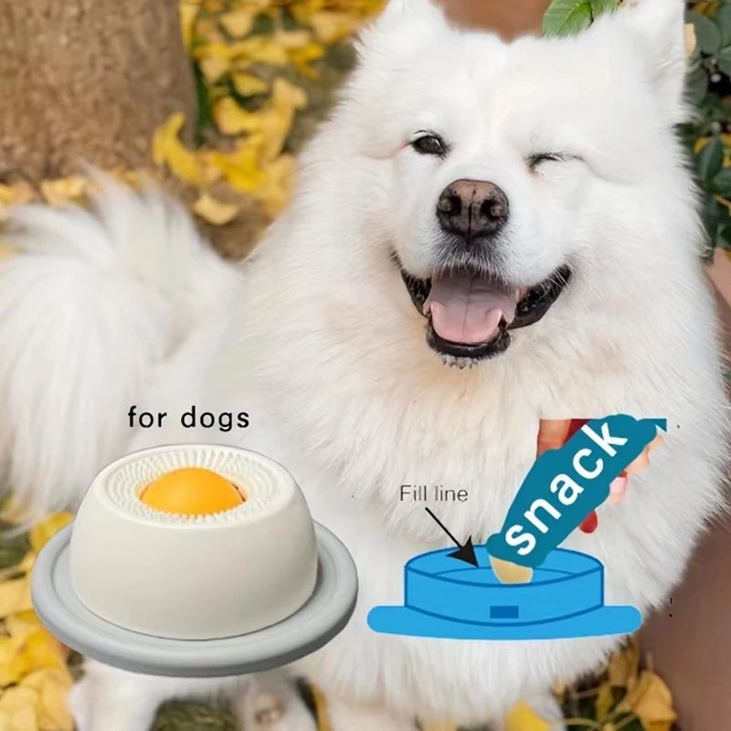 Anti-Spill Slow Feeder Lick Mat | Cat & Dog Toy