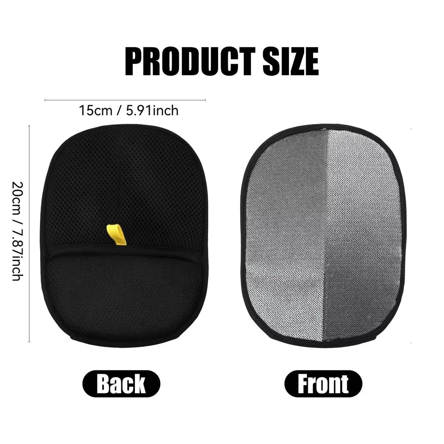 Pet Hair Removal Gloves – Reusable Static & Double-Sided Grooming Gloves