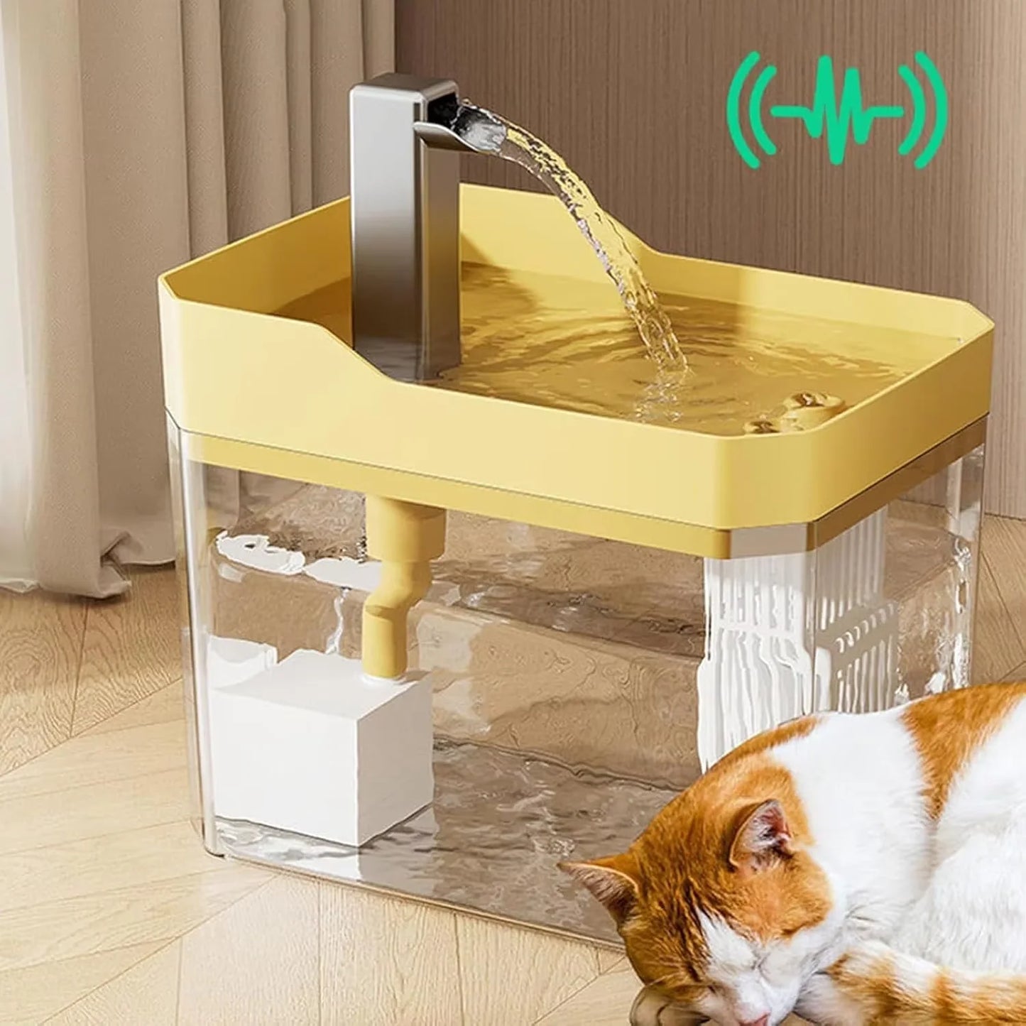 Automatic Cat Water Fountain | 1.5L Silent Pump with Filter