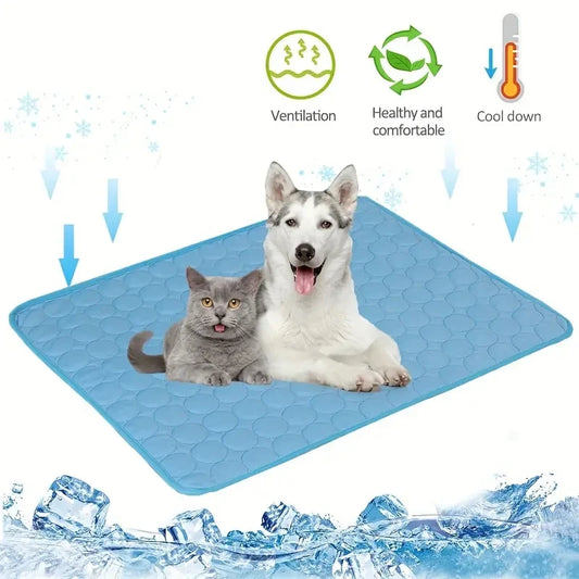 Dog Cooling Mat – Self-Cooling Pet Pad for All Breeds & Sizes