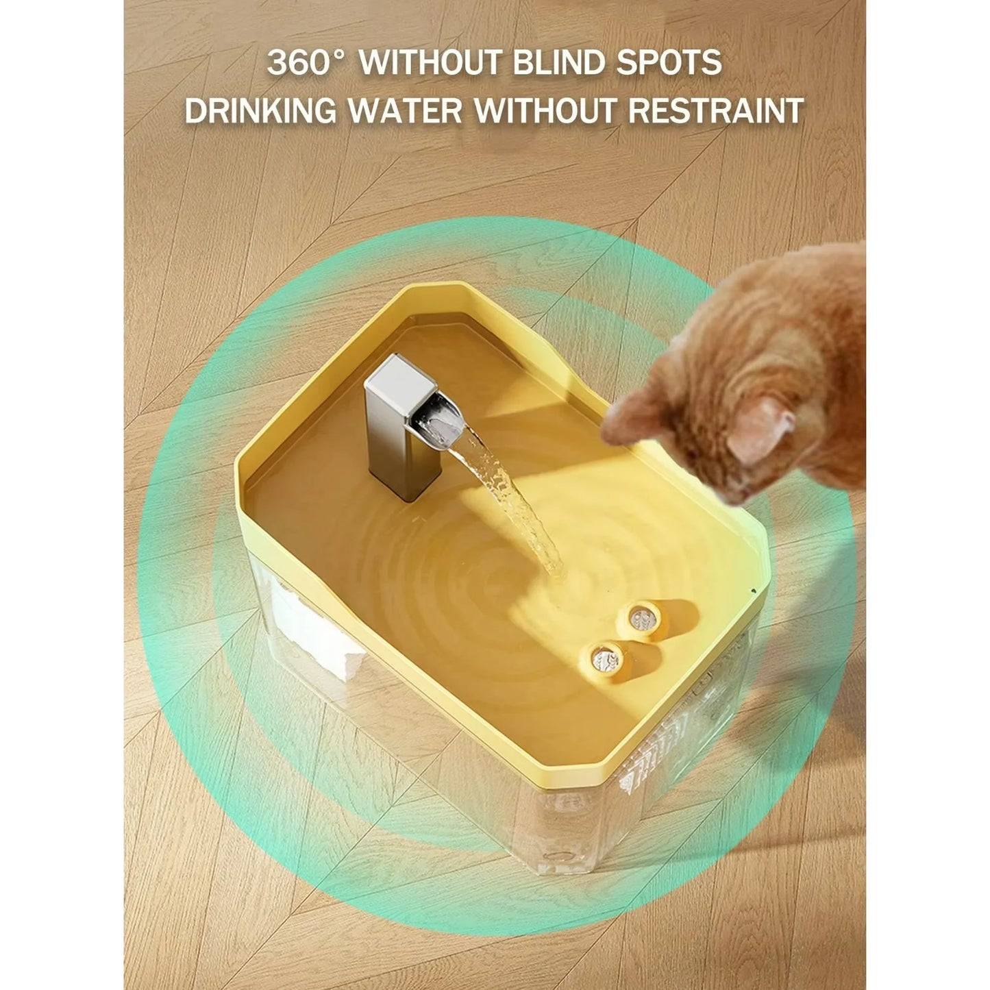 Automatic Cat Water Fountain | 1.5L Silent Pump with Filter