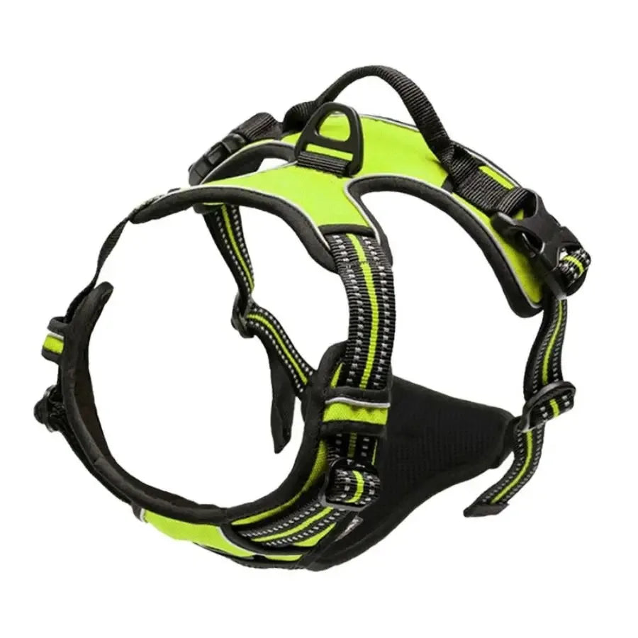 Dog Harness & Collar Set – Adjustable Vest Harness for All Breeds