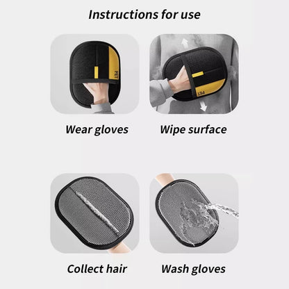 PawClean Deshedding Glove | Dog & Cat Hair Remover Brush