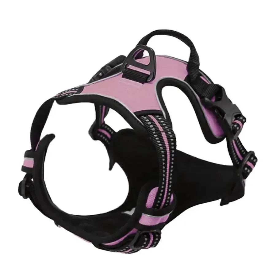 Dog Harness & Collar Set – Adjustable Vest Harness for All Breeds