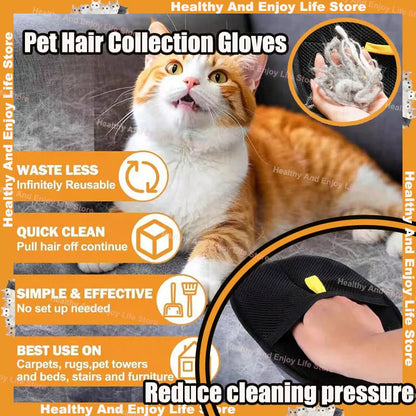 PawClean Deshedding Glove | Dog & Cat Hair Remover Brush