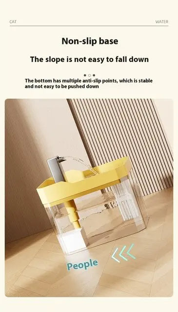 Automatic Cat Water Fountain | 1.5L Silent Pump with Filter