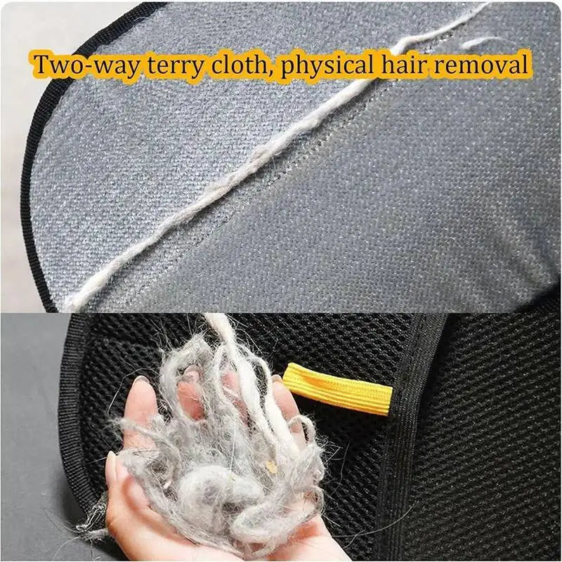Pet Hair Removal Gloves – Reusable Static & Double-Sided Grooming Gloves