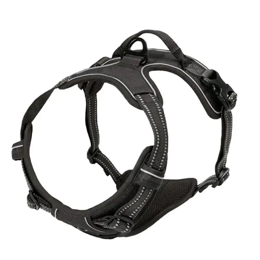 Dog Harness & Collar Set – Adjustable Vest Harness for All Breeds
